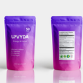 UPVYDA Energy Gum - Mint Flavor, 40mg Natural Caffeine, 60mg L-theanine, 41% Vitamin B6, 100% Vitamin B12, 50 Units